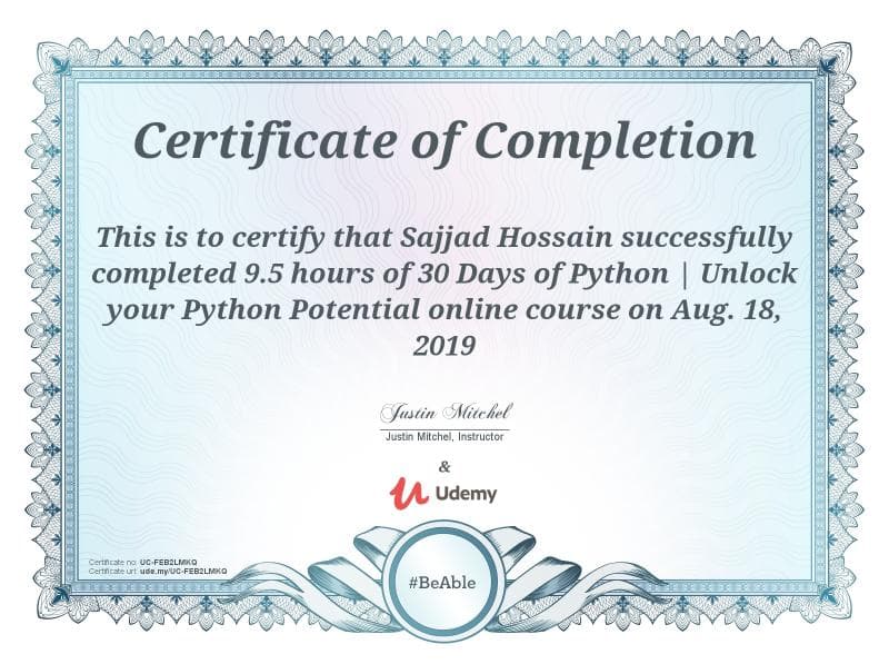 Python Programming Course